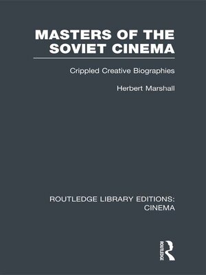 cover image of Masters of the Soviet Cinema